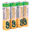 Батарейка АА LR6 GP SUPER Alkaline 4/shrink (96/192/384)